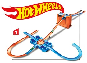 Bild på Hot Wheels Track Builder Deluxe Stunt