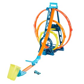 Bild på Hot Wheels Track Builder Triple Loop Kit