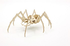 Bild på IncrediBuilds Harry Potter Aragog 3D-modell och faktabok