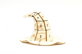 Bild på IncrediBuilds Harry Potter Sorting Hat 3D-modell och faktabok