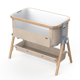 Bild på Inovi Air Bedside Crib (Sand)