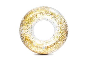 Bild på INTEX Badring Sparkling Glitter (Rosa eller guld)