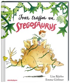Bild på Ivar träffar en Stegosaurus