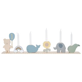 Bild på Jabadabado Födelsedagståg Teddy med vänner