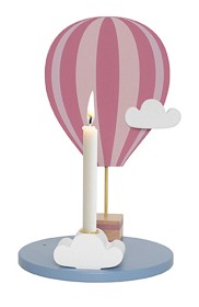 Bild på Jabadabado Ljusstake luftballong rosa