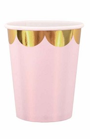 Bild på JaBaDaBaDo Pappmugg (rosa/guld)