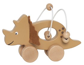 Bild på Jabadabado Rulldjur Dino med kulram