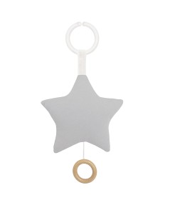 Bild på JaBaDaBaDo Speldosa Stjärna (Grå)
