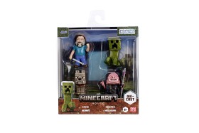 Bild på Jada Toys A Minecraft Movie 4-Pack Figurer 6cm