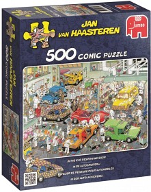 Bild på Jan Van Haasteren Pussel Billackering (500-bitar)