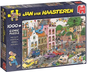 Bild på Jan Van Haasteren Pussel Fredag den trettonde (1000-bitar)