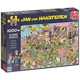 Bild på Jan Van Haasteren Pussel Pop-festival (1000-bitar)