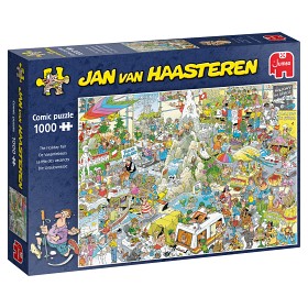 Bild på Jan Van Haasteren Pussel Semestermässa (1000-bitar)