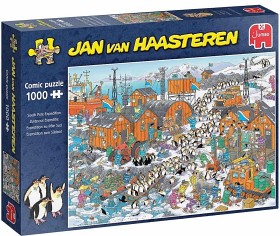 Bild på Jan Van Haasteren Pussel Sydpolsexpedition (1000-bitar)