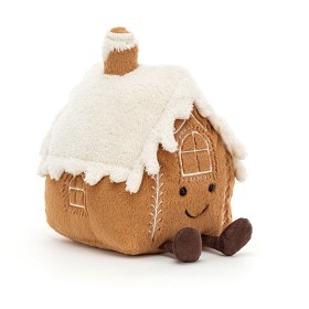 Bild på Jellycat Amuseable Gosedjur Pepparkakshus 16x20cm