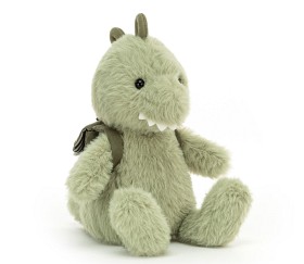 Bild på Jellycat Dinosaurie med ryggsäck (Grön)