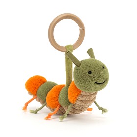 Bild på Jellycat Little Christopher Larv Skallra