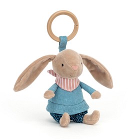 Bild på Jellycat Little Rambler Kanin Skallra