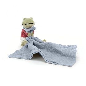 Bild på Jellycat Little Rambler Groda Snuttefilt (Blå)