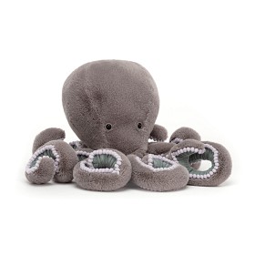 Bild på Jellycat Neo Bläckfisk 33 cm (Grå)