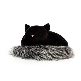 Bild på Jellycat Nestie Katt 19x38 cm (Svart)
