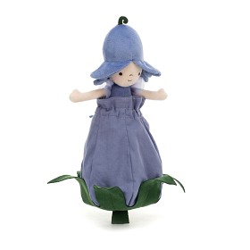 Bild på Jellycat Petalkin Mjukisdocka i blåklocka