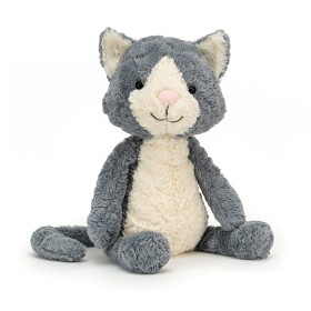 Bild på Jellycat Tuffet Katt 31 cm (Grå)
