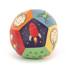 Bild på Jellycat Boll med ljud 10 cm (Rymd)