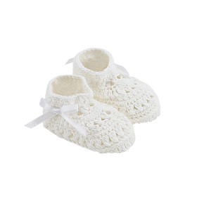 Bild på Jocko Doptofflor 0-6 mån (Offwhite)