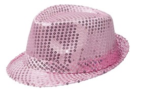 Bild på Joker Glitterhatt (Rosa)