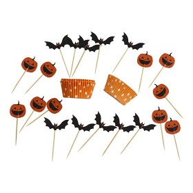 Bild på Joker Halloween Cupcake kit 20 st