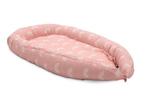 Bild på Jollein Babynest Regnbåge (Rosa)
