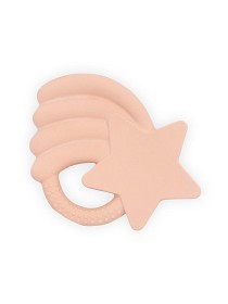 Bild på Jollein Bitleksak Naturgummi Stjärna (Rosa)