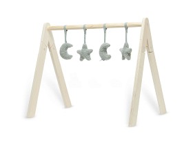 Bild på Jollein Leksaker till babygym 4-pack Moon (Ash Green)