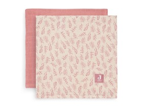 Bild på Jollein Muslinfilt 115x115cm Meadow 2-pack (Rosewood)