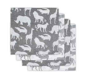 Bild på Jollein Muslinfilt Safari 4-pack (Grå)