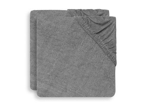 Bild på Jollein Överdrag Skötbädd 2-pack (Storm Grey)