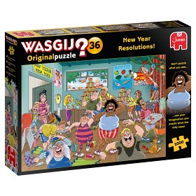 Bild på Jumbo Wasgij? Pussel Original Nyår #36 (1000-bitar)
