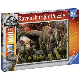 Bild på Ravensburger Pussel Jurassic World 100 bitar