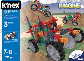 Bild på K'Nex Imagine 4Wd Demolition Truck Building Set