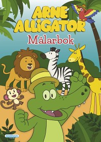 Bild på Kärnan Arne Alligator Målarbok