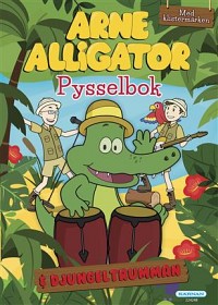 Bild på Kärnan Arne Alligator Pysselbok