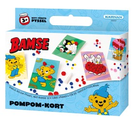 Bild på Kärnan Bamse Kul att skapa Pompom-kort