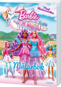 Bild på Kärnan Barbie A touch of Magic Målarbok