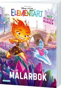 Bild på Kärnan Disney Elementärt Målarbok med klistermärken