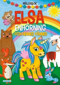 Bild på Kärnan Elsa Enhörning och hennes vänner (Målarbok)