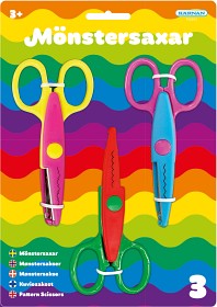 Bild på Kärnan Mönstersaxar 3 st