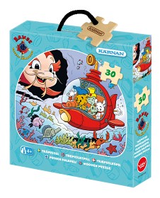 Bild på Kärnan Träpussel Bamse & havets hemlighet 30-bitar