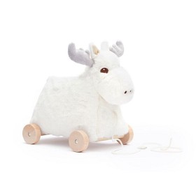 Bild på Kids Concept Dragdjur Älg Edvin (Vit)