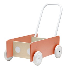 Bild på Kids Concept Lära Gå Vagn (Aprikos)